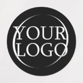 ビジネス名独自の会社文字の作成 ラベル (デザイン2)