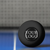 ビジネス名独自の会社文字の作成 卓球ボール (ネット)