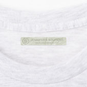 ビジネス名衣類サイズラベル大理石 ラベル (貼付)