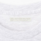 ビジネス名衣類サイズラベル大理石 ラベル (貼付)