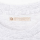 ビジネス名衣類サイズラベル大理石 ラベル (貼付)