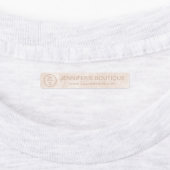 ビジネス名衣類サイズラベル大理石 ラベル (貼付)