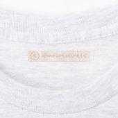 ビジネス名衣類サイズラベル大理石 ラベル (貼付)