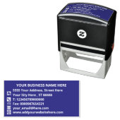 ビジネス名 住所 完全情報 カラー スタンプ (インサイチュ)