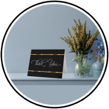 ビジネス向けの高級サンキューカード