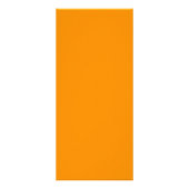 ビジネス向けオレンジ色のラックカード ラックカード (裏面)