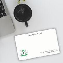 ビジネス向けカスタムの大きなロゴ・ノート