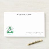 ビジネス向けカスタムの大きなロゴ・ノート ポストイット (デスク)