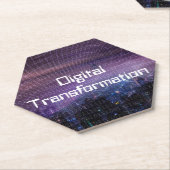 ビジネス向けデジタル変換 ペーパーコースター (アングル)