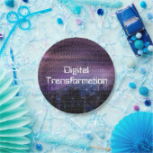 ビジネス向けデジタル変換 ペーパープレート (パーティー)