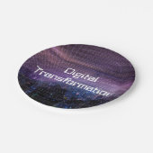 ビジネス向けデジタル変換 ペーパープレート (アングル)