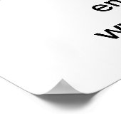 ビジネス向けハヌカーがホワイトポスター販売 ポスター (角)