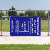 ビジネス向けハヌカー販売オンブルーバナー 横断幕 (インサイチュ)