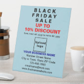 ビジネス向けブラックフライデーセール（ライトブルー） 台座サイン (インサイチュ)