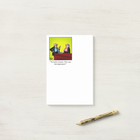 ビジネス向けユーモア投稿 – Itメモ ポストイット (デスク上)