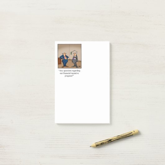 ビジネス向けユーモア投稿 – Itメモ ポストイット (デスク上)