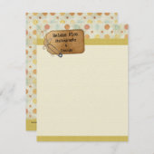 ビジネス向け文書 招待状 (正面/裏面)