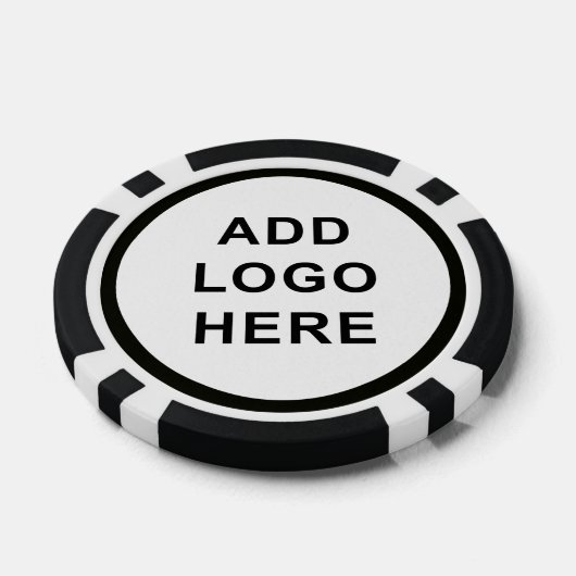 ビジネス団体や組織のパーソナライズイベントロゴ ポーカーチップ (シングル)