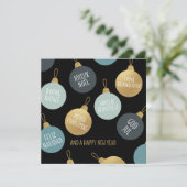 ビジネス国際的クリスマスカードボーブル シーズンカード (スタンド正面)