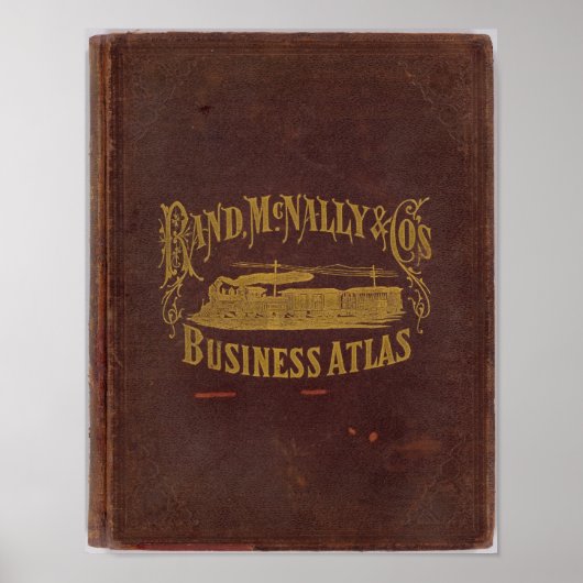 ビジネス地図 ポスター (正面)