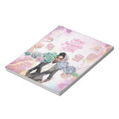 ビジネス女性の成功とエンパワーメント ノートパッド (回転)