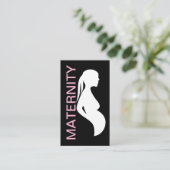 ビジネス妊婦のカーモダンドの購入 名刺 (スタンド正面)