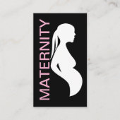 ビジネス妊婦のカーモダンドの購入 名刺 (正面)