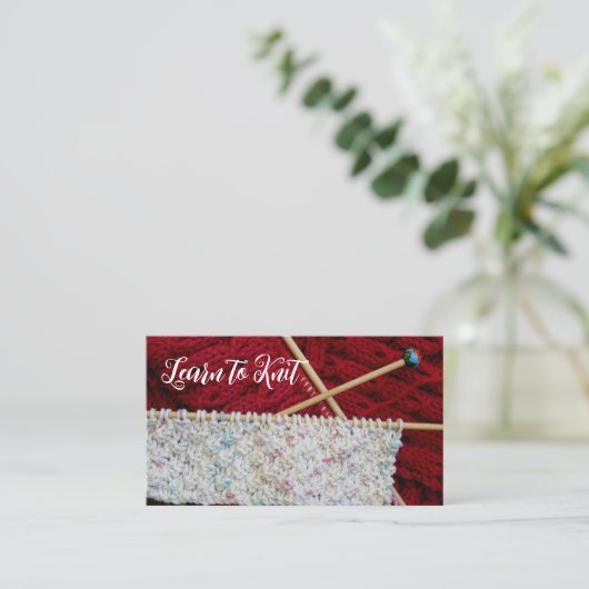 ビジネス学カードテンプレートを編み込む 名刺 (スタンド正面)