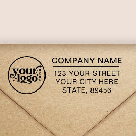 ビジネス差出人住所スタンプ セルフインキングスタンプ