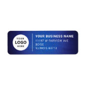 ビジネス差出人住所ラベル ラベル (正面)