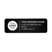 ビジネス差出人住所ラベル ラベル (正面)