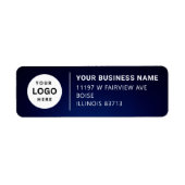 ビジネス差出人住所ラベル ラベル (正面)