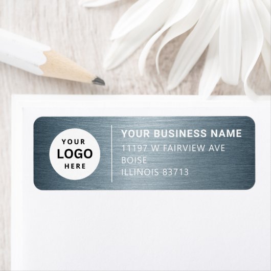 ビジネス差出人住所ラベル ラベル (インサイチュ)