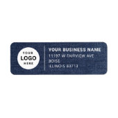 ビジネス差出人住所ラベル ラベル (正面)