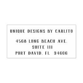 ビジネス差出人住所 セルフインキングスタンプ