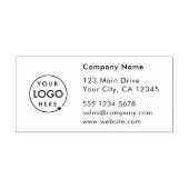 ビジネス差出人住所 |ロゴプロフェッショナル モダン ラバースタンプ (インプリント)