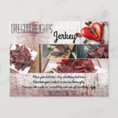 ビジネス広告のカードカントリー木材鍵へ ポストカード (正面)