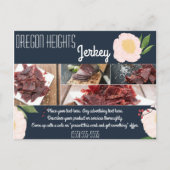 ビジネス広告のカードベビーピンクコスモスオンナビ ポストカード (正面)