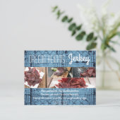 ビジネス広告のカー素朴ドTINパネル天井 ポストカード (スタンド正面)