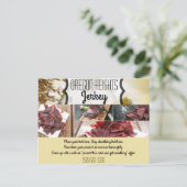 ビジネス広告ズカードサンセットバーンドカントリー ポストカード (スタンド正面)