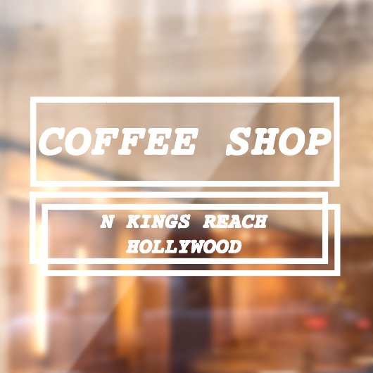 ビジネス広告 プロモーション パーソナライズされた ウィンドウサイン (シート2)