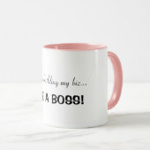 ビジネス建築者のマグ マグカップ (正面右)