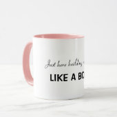 ビジネス建築者のマグ マグカップ (正面左)