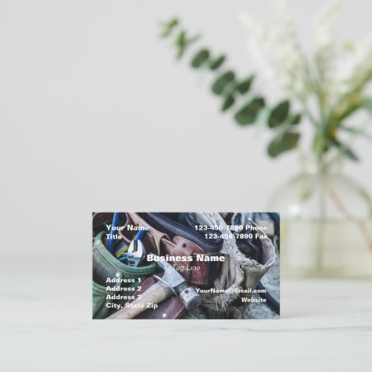 ビジネス建築HAMbyWG 名刺 (スタンド正面)