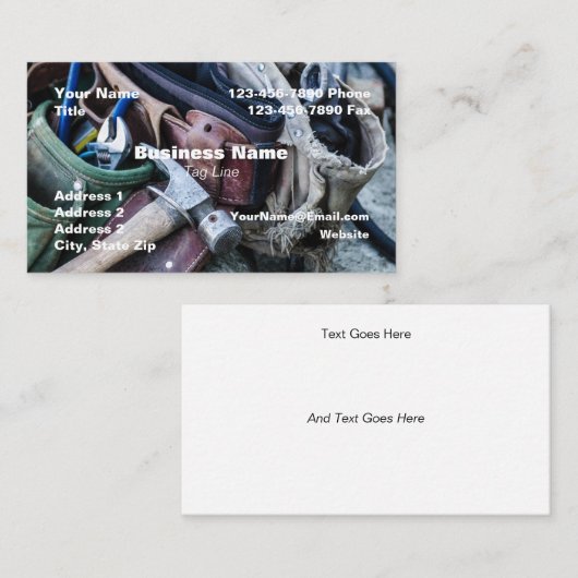 ビジネス建築HAMbyWG 名刺 (正面/裏面)