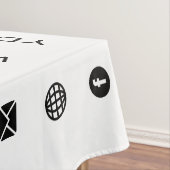 ビジネス情報の会社プロモーションのテーブルクロス テーブルクロス (インサイチュ)