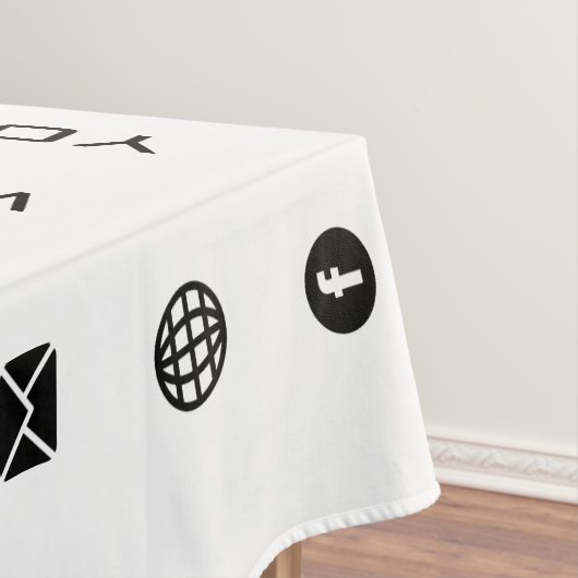 ビジネス情報の会社プロモーションのテーブルクロス テーブルクロス (インサイチュ)