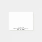 ビジネス情連絡報ブランドの色 ポストイット (正面)