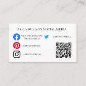 ビジネス感謝してい自家製ピンクと金ゴールドグリッター 名刺 (裏面)