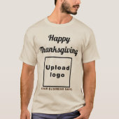 ビジネス感謝の挨拶（砂色） Tシャツ (正面)